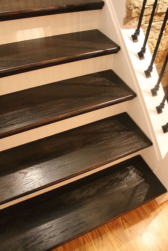 board and batten remodeled staircase, diy, home improvement, stairs, woodworking projects