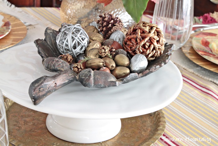 thanksgiving tablesetting ideas, seasonal holiday decor, thanksgiving decorations