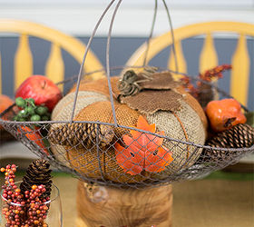 how to make burlap vintage inspired thanksgiving tablescape, crafts, seasonal holiday decor, thanksgiving decorations