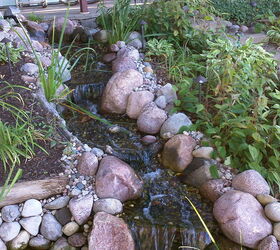 crown point pond renovation, landscape, outdoor living, ponds water features, After