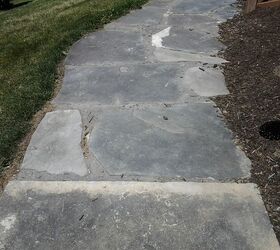 cedar lake sidewalk restoration, concrete masonry, landscape, patio, After