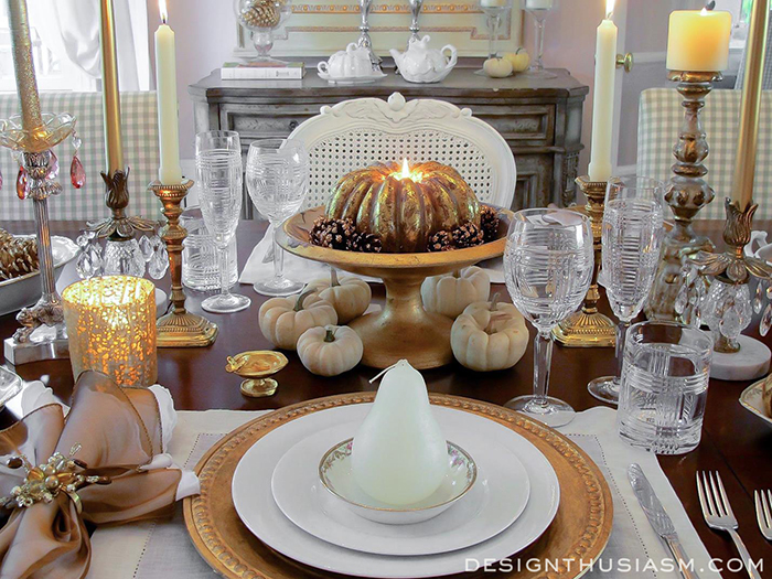 how to set up romantic thanksgiving dinner for two, dining room ideas, seasonal holiday decor, thanksgiving decorations