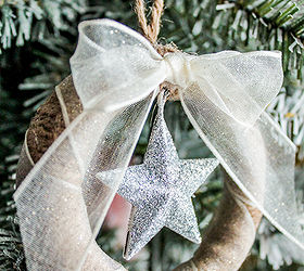 sparkling star mason jar lid ornament, christmas decorations, crafts, mason jars, seasonal holiday decor