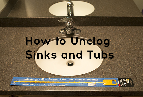 How To Unclog A Sink Or Tub Hometalk