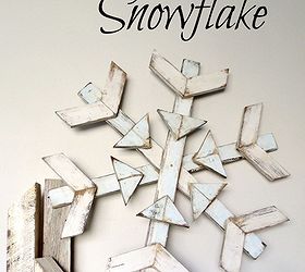 DIY Wooden Snowflake - My Altered State