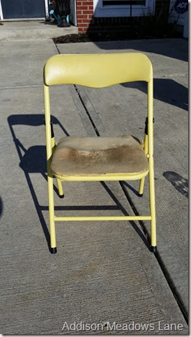 cadeiras de criana recicladas