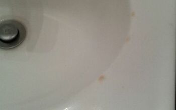 Bathroom Sink Stains