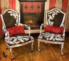 SK's Little Black Dress Chairs and a Little, Ohhh Shiny