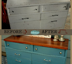 paint makeover ideas for french blue dresser, bedroom ideas, diy, home decor, painted furniture