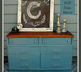 paint makeover ideas for french blue dresser, bedroom ideas, diy, home decor, painted furniture