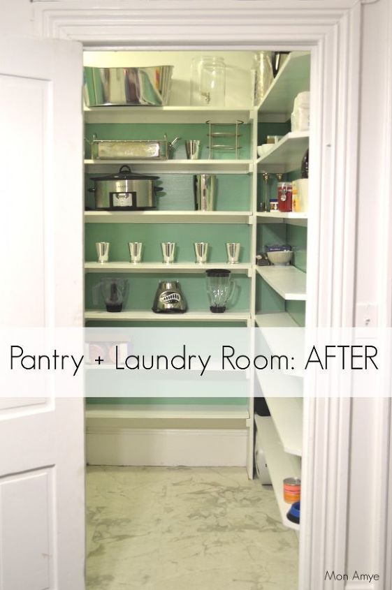pantry laundry room makeover idea, closet, laundry rooms