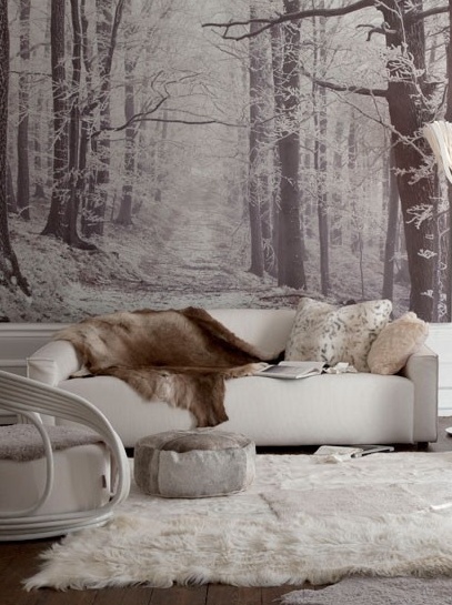 como transformar sua casa em uma cabana aconchegante para o inverno, housetohome co uk via Pinterest