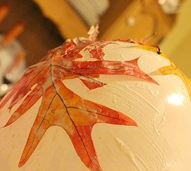 how to make a fall leaf bowl, crafts, seasonal holiday decor