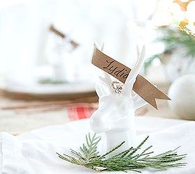 how to make reindeer ornament place card holders, christmas decorations, seasonal holiday decor