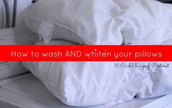 Cómo lavar y blanquear las almohadas