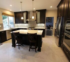 Transitional Kitchen Remodel With Custom Cabinets in Tustin