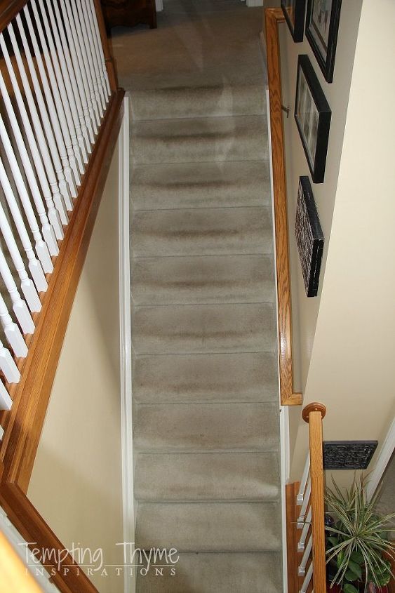 change carpeted stairs to wooden stairs, diy, flooring, hardwood floors, stairs
