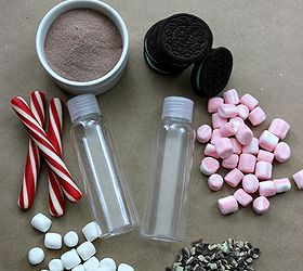 how to make the perfect hot cocoa kit gift, crafts, seasonal holiday decor