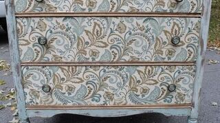 How To Cover A Dresser In Fabric Hometalk