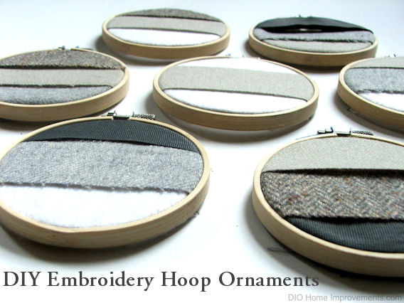how to make embroidery hoop ornaments, christmas decorations, crafts, seasonal holiday decor