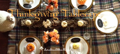 how to style a rustic yet elegant thanksgiving tablescape, seasonal holiday decor, thanksgiving decorations