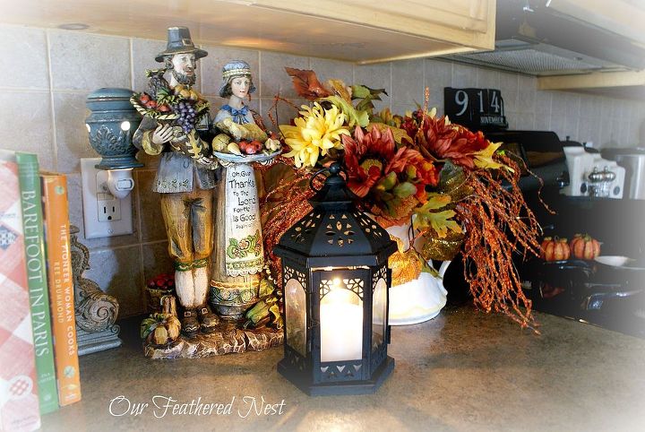 how to decorate the kitchen for thanksgiving, crafts, kitchen design, seasonal holiday decor, thanksgiving decorations