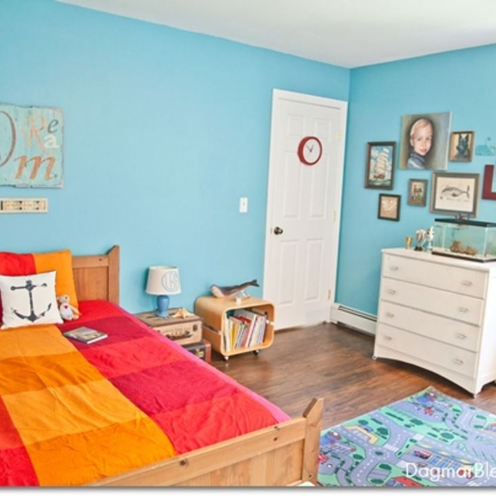 turquoise kids room paint idea, bedroom ideas, home decor, storage ideas