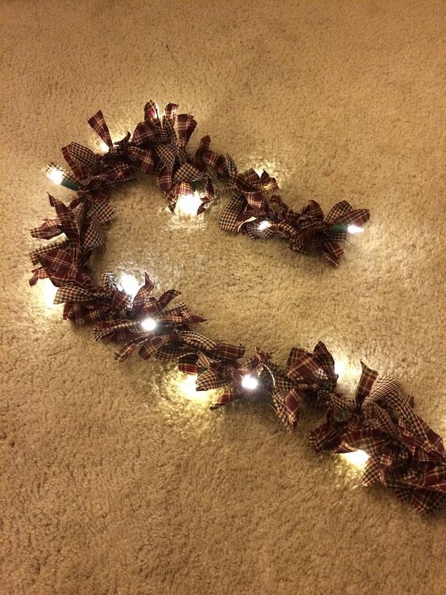 How To Make Rag Light Garland | Hometalk