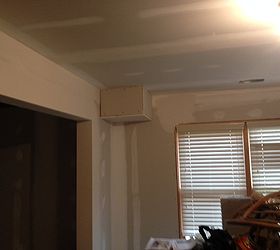 soffit solution in basement, This is another ugly soffit in the corner but it will be extended across that whole wall