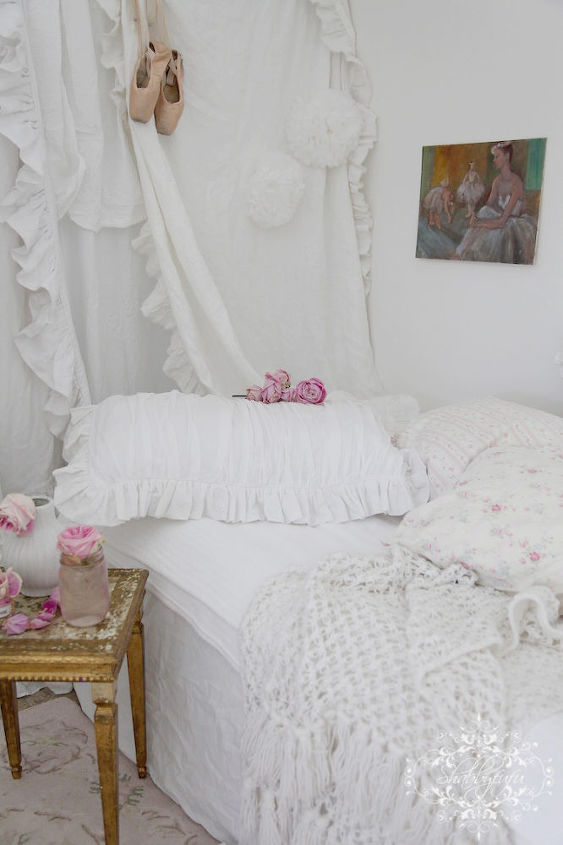 how to set up a spare room with shabby chic style, bedroom ideas, shabby chic
