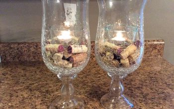 Wine corks an candles