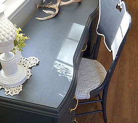 how to give a desk a chalk paint makeover, chalk paint, diy, painted furniture