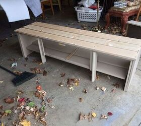 buffet table repurpose idea, diy, painted furniture, woodworking projects