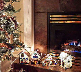 tips for hiding holiday light cords, christmas decorations, electrical, home decor, Setting up my little Christmas Display
