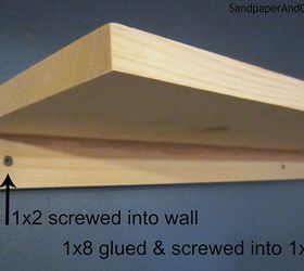 how to make your own display shelves, diy, living room ideas, shelving ideas, wall decor, woodworking projects