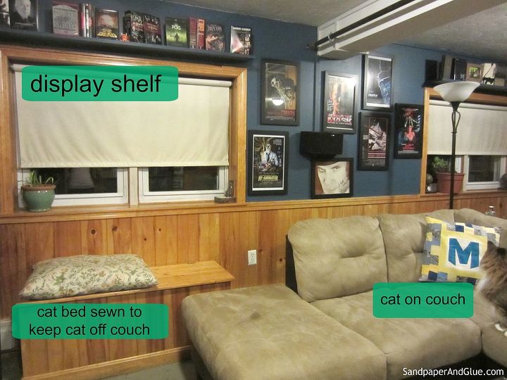 how to make your own display shelves, diy, living room ideas, shelving ideas, wall decor, woodworking projects