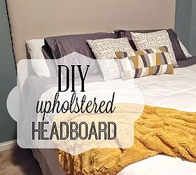 how to create an upholstered headboard