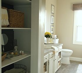 builder grade bathroom makeover idea, bathroom ideas, home decor