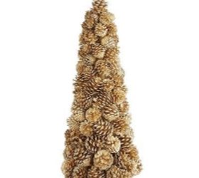 how to make a pine cone christmas tree, christmas decorations, crafts, seasonal holiday decor
