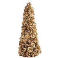 manualidades de navidad rbol de navidad de conos de pino