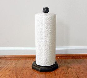 how to make an industrial paper towel holder, diy, repurposing upcycling