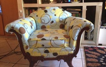 Remember This Old Chair? She's Sitting Pretty Now!