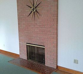 what to do with this 1965 brick fireplace