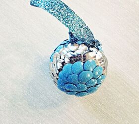 Styrofoam Christmas Ornaments DIY