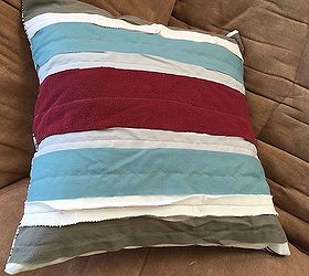how to use a fringe memory pillow using clothing, crafts, how to, reupholster