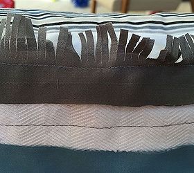 how to use a fringe memory pillow using clothing, crafts, how to, reupholster