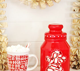 easy gingerbread man christmas candy jar, christmas decorations, crafts, seasonal holiday decor