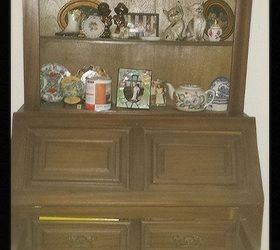 ideas for a hutch, painted furniture, repurposing upcycling