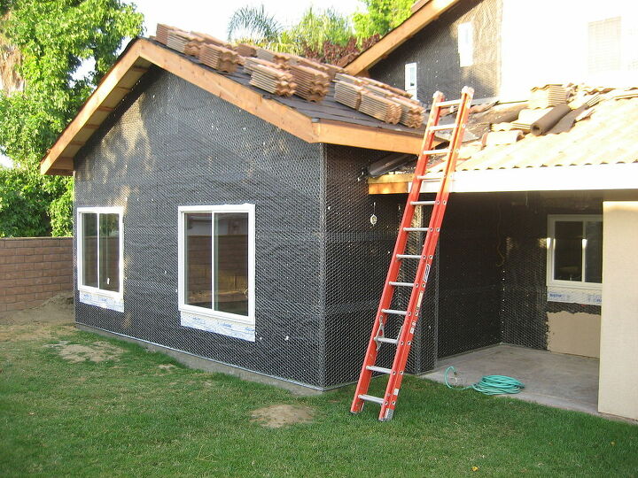 addition in temecula ca, concrete masonry, flooring, roofing