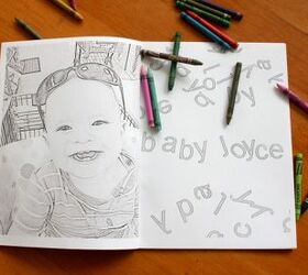 How to Make a Personalized Coloring Book!